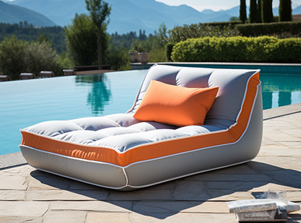 DERRYLEISURE révolutionne le confort au bord de la piscine avec une chaise longue gonflable polyvalente